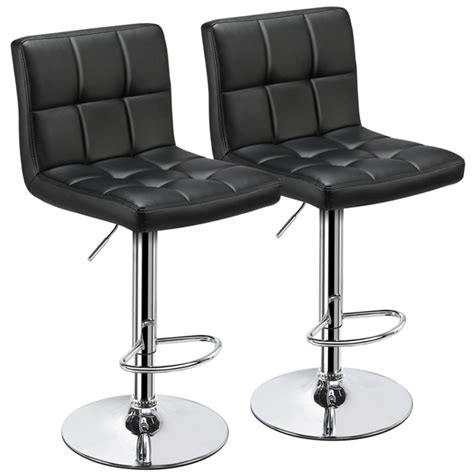 30 barbara jumbo swivel bar chair metal steve silver target. 2pcs Adjustable Modern PU Leather Swivel Bar Chair Without ...