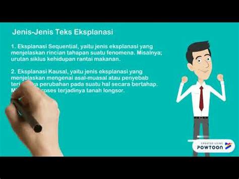 Teks eksplanasi akan banyak dijumpai bila anda memasuki kurikulum oleh karena itu, bagi mahasiswa ataupun pelajar yang ingin mengupas lebih dalam mengenai teks eksplanasi ada baiknya untuk mengetahui. APA ITU TEKS EKSPLANASI ? - YouTube
