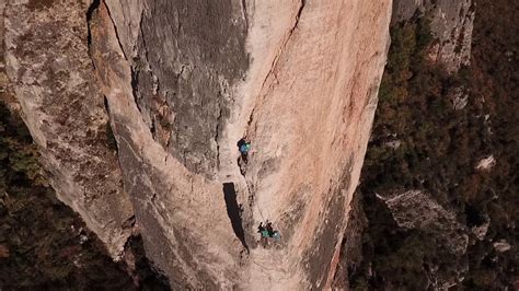 The site owner hides the web page description. Escalade - Gorges de la Jonte (Arête W) - YouTube