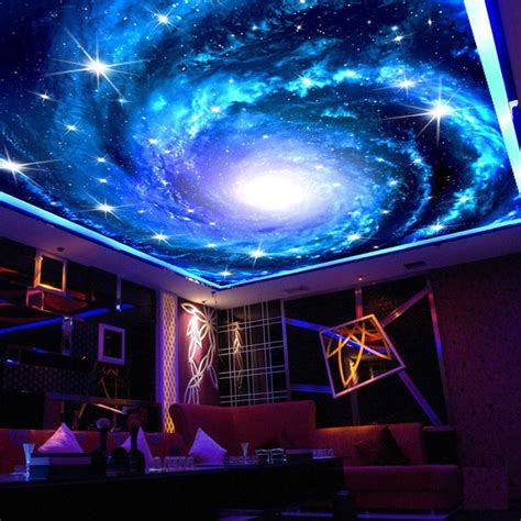 Entre y conozca nuestras increíbles ofertas y promociones. Galaxy nebulosa foto techo Mural para sala de estar ...