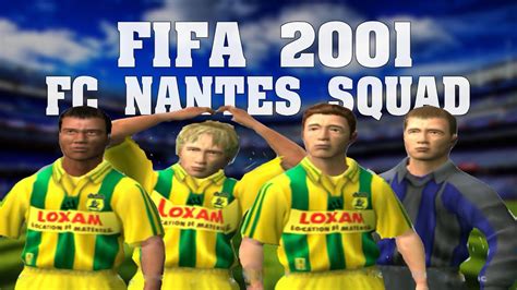 The club was founded on 21 april 1943, during world war ii, as a result of local clubs based in the city coming together to form one large club. FC Nantes Fifa 2001 Squad Faces Moldovan Monterrubio ...