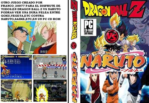 Dragon ball z mugen edition is a must have if you are a dbz fan. NARUTO PLAY!!: Dragon Ball vs Naruto Mugen