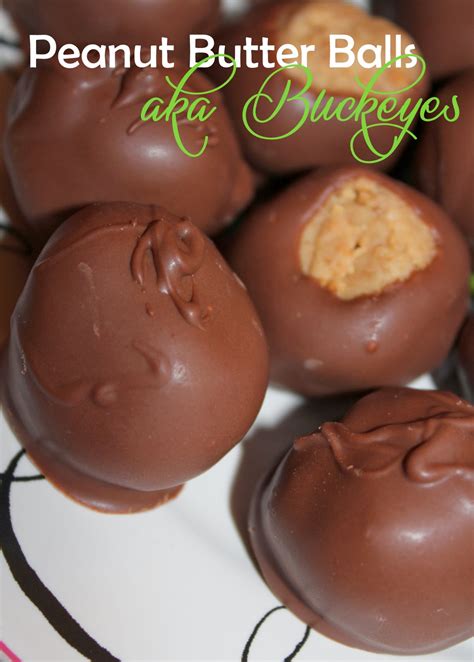 These are perfect for your chocolate peanut butter craving!</p> <p. Harris Sisters GirlTalk: Peanut Butter Balls