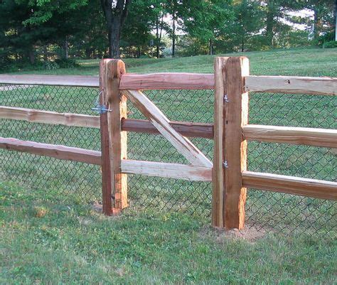 Easy step by step guide to build a split rail fence that is functional and beautiful. split rail gates | Split Rail - Round Rail | Androscoggin ...