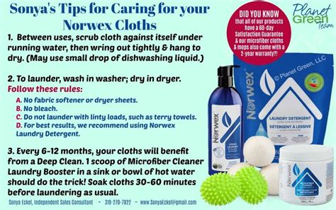 Just rinse off thoroughly after using them, and hang to dry. How do I wash my Norwex? | Norwex cloths, Norwex, Norwex ...