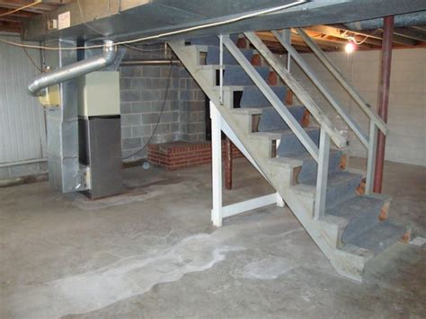 If you have cold floors, then insulating the basement ceiling will help the most. Unfinished-Basement-Pictures-5 | Partners Real Estate ...