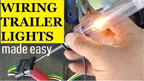 We did not find results for: WIRING TRAILER LIGHTS MADE EASY. How to wire trailer lights to any vehicle. - YouTube