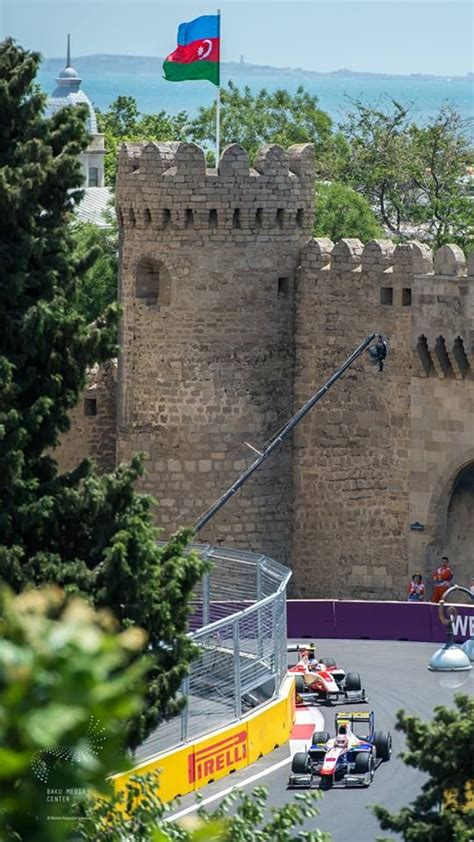 Finally you come through a settlement with friendly people and streets getting more and more narrow. 2016 Formula 1 Grand Prix of Europe at the Baku City ...