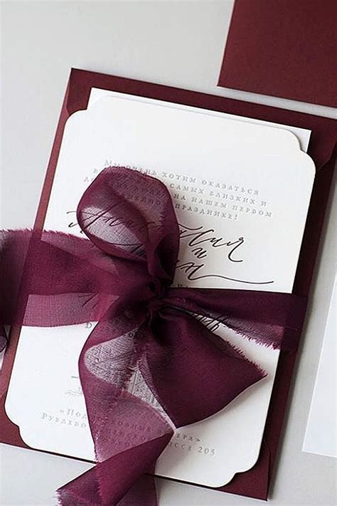 ¿qué poner en las invitaciones de boda? Invitaciones de boda otoñales con brillantes colores de ...