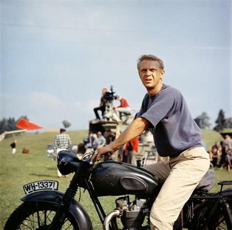 Steve mc the great escape vintage motorcycles harley davidson biker art motorcycle posters american icons classic bikes triumph motorcycles. 96 best images about FELLOW BIKERS on Pinterest