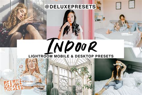 A good place to start is at adobe exchange and search for lightroom presets. Indoor Mobile Lightroom & Desktop Lightroom Presets | Etsy ...