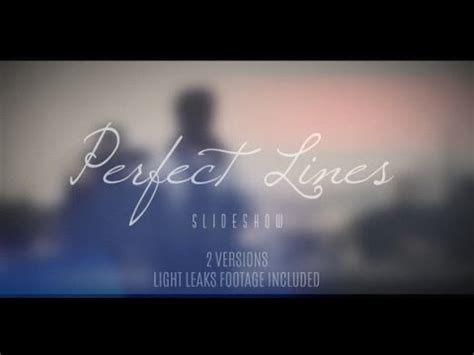 After effects version cc 2015, cc 2014, cc, cs6, cs5.5 | no. FREE After Effects Template - Perfect Lines Slideshow ...