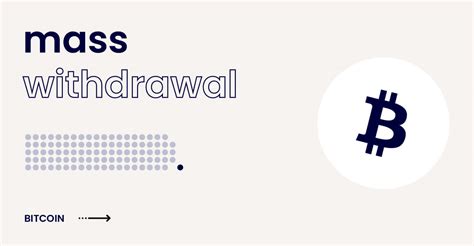 To put it in layman terms, smart contracts are automated contracts that enforce and facilitate the terms of. Cryptocurrency Exchanges Record Heavy Bitcoin Withdrawals ...