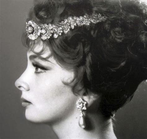 Italian actress gina lollobrigida celebrated her 93rd birthday last week. #youngelizabethtaylor #tiemlesstiaras #headwear | Gina ...