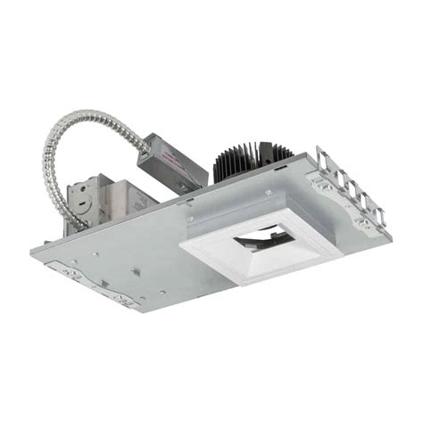 Recessed lighting makes a room feel bigger because it actually takes up less visual space in the room. 4" Square Premier Adjustable LED Recessed Downlight ...