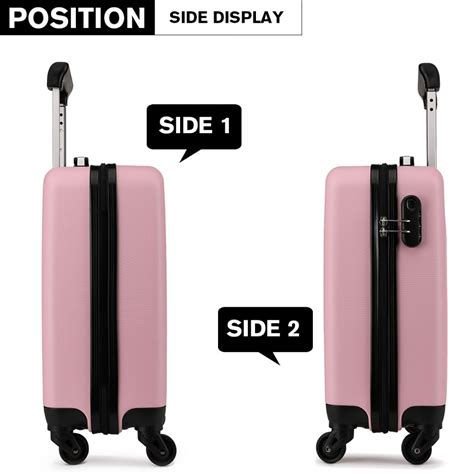 In doubt whether your hand baggage fits the maximum size dimensions? K1872L - KONO CABIN SIZE LUGGAGE - SUITABLE FOR ALL ...