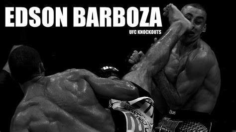 The first round began and they touched gloves. UFC knockouts - Edson Barboza vs Terry Etim - YouTube