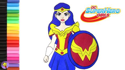 These exciting dc superhero girls luncheon napkins measure 6 1/2 inches sq and feature the popular children's characters from dc's superhero girls. DC Superhero Girls Coloring Book Page Wonder Woman ...