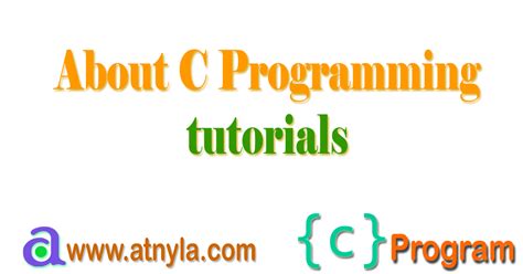 About C Tutorial | atnyla