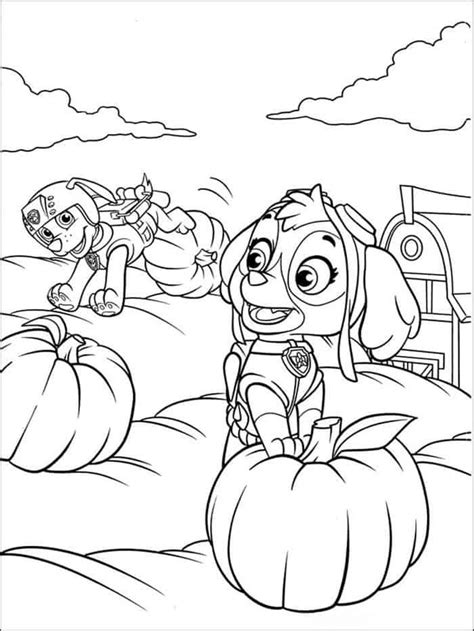 Paw patrol kleurplaten (46) ben jij een paw patrol fan en wil je een kleurplaat van de dappere puppies printen? Paw Patrol Halloween Coloring Pages - Best Coloring Pages ...