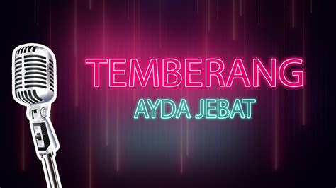 Ayda jebat temberang trending no 1 persembahan live meletop scha alyahya amp awal ashaari. Temberang| Ayda Jebat| Karaoke (HD) - YouTube