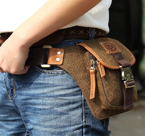 Cool fanny pack, waist pack - E-CanvasBags