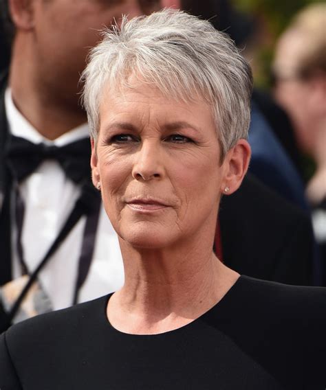 Jamie lee curtis' cropped, silver locks give her an energetic and fresh look that translates well for many hair. Jamie Lee Curtis | InStyle.com