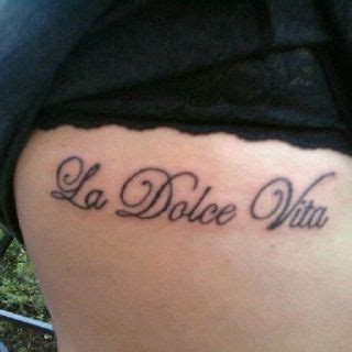 Check spelling or type a new query. La Dolce Vita #tattoo | Tattoos and piercings, Tattoos ...