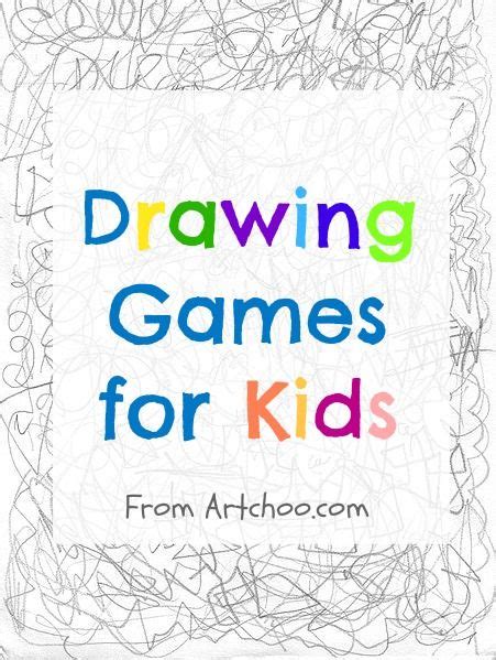 Color in the background, and fill in. Drawing Games for Kids | Drawing games for kids, Drawing ...