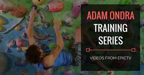 Adam ondra pinch strength training device check out the new adam ondra pinch strength training device he developed with amuerte.cz. Adam Ondra Training Series - EpicTV - TrainingBeta