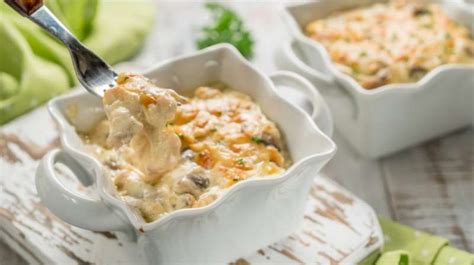 Heat the olive oil and butter in a large skillet over medium heat, and brown the coated chicken pieces on each side until golden brown, about 5 minutes per side. 15 Yummy Chicken Casserole Recipes Perfect For The Family