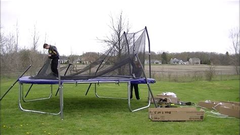 If not, you will need to attach the surface to the springs before attaching them to the frame. OUR NEW TRAMPOLINE! - Construction Time-lapse + Vlog ...