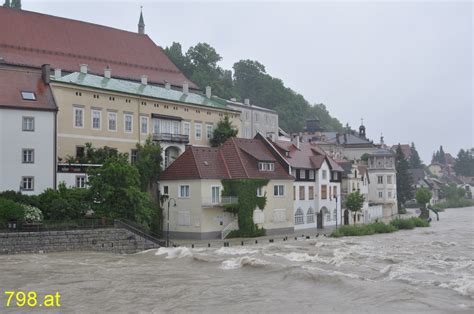 Hochwasser trifft bayern, sachsen und österreich. 16.05.2014 - Hochwasserlage @ Steyr/Stadt, Garsten ...