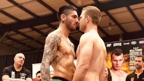 The professional boxing match will be held at the bendigo stadium in. Jeff Horn vs Michael Zerafa weigh-in results | Michael ...