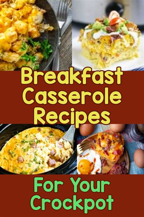 Easy crockpot breakfast casserole recipe. Crockpot Breakfast Recipes - Most Popular Overnight Crockpot Breakfast Recipes For a Crowd in ...