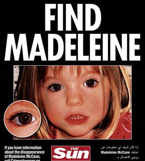 The hunt for madeleine mccann has been given renewed hope after another child who has been missing for years was found alive. Anorak News | Madeleine McCann: The Media Creates A New ...