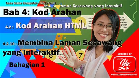 Sains ialah susunan ilmu pengetahuan mengenai alam sekitar yang sentiasa berkembang. Asas Sains Komputer. Tingkatan 1. 4.2.10 Membina Laman ...