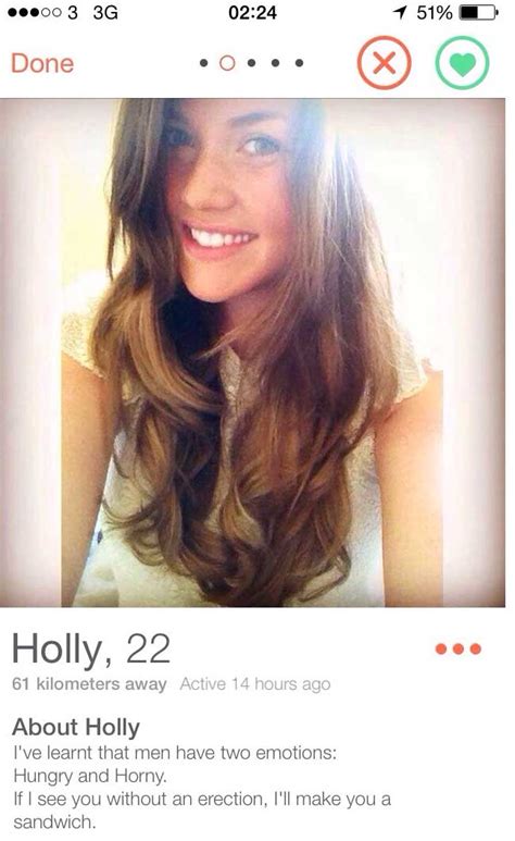 Tinder tinder is when everybody is, and also the for is not hard. 24 Tinder Profiles That Totally Nailed It - Gallery ...