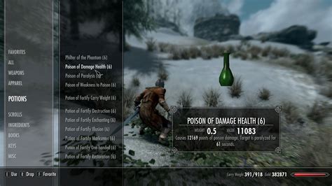 Check spelling or type a new query. Paralysis poison recipe skyrim. Paralysis Poison - Skyrim Wiki