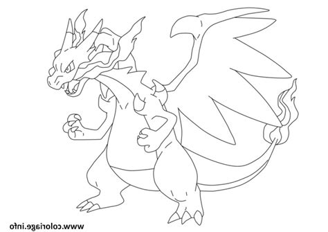 Coloriage a imprimer coloriage de pokemon coloriage pokemon version or. Dessin Pokemon Dracaufeu Beau Stock Coloriage Mega ...