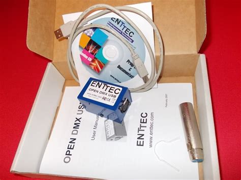 Maybe you would like to learn more about one of these? Photo Enttec Open DMX USB Interface : Enttec Open DMX USB ...