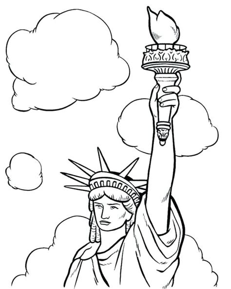 Preschool kindergarten grade 1 grade 2 grade 3. Statue Of Liberty Coloring Pages For Kindergarten at ...