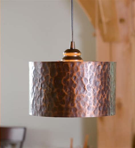 You can warm up the tone with finishes like gold, copper, brass and bronze or cool things down a tad with stainless steel, chrome, aluminum or satin nickel. Hammered Copper Lighting Fixtures | Light Fixtures Design ...