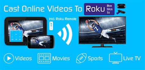 It boasts a wide selection of films and programs, from newly released. Video & TV Cast | Roku Remote & Movie Stream App - Apps on ...