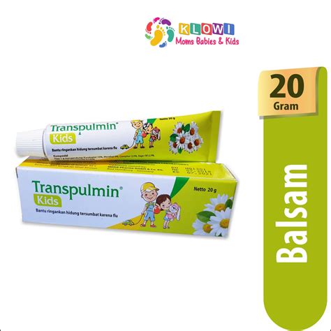 Namun, saat hidungnya tersumbat, bayi belum dapat membuang lendir atau ingus mereka sendiri. TRANSPULMIN KIDS 20gr, BALSAM ANAK, SALEP ANAK,RINGANKAN ...