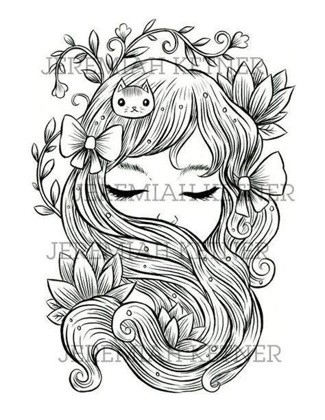 Simply do online coloring for rapunzel painting coloring page directly from your gadget, support for ipad, android tab or using our web feature. Floating - Coloring Page - Instant Download | Coloring ...