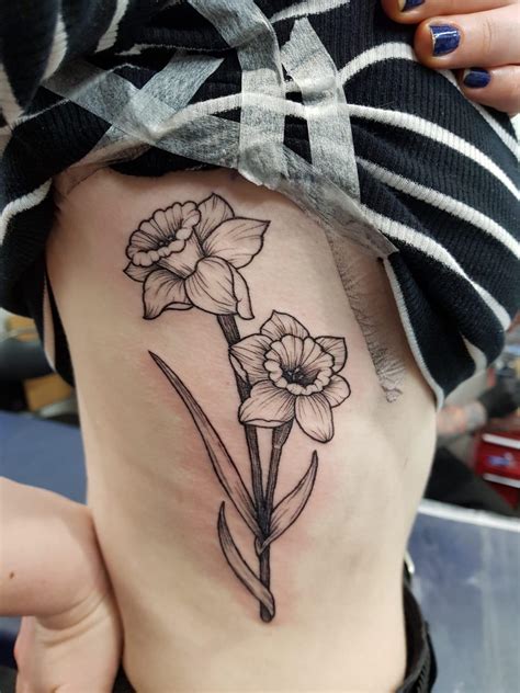 Lily of the valley tattoo watercolor. First tattoo! My twin and I got matching daffodil tattoos ...