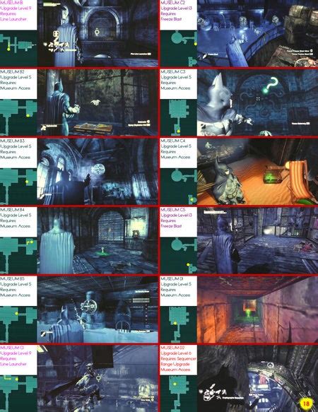 In the room with the two waterfalls (for lack of a better word) look up. Museum Riddler Trophies - Batman: Arkham City Wiki Guide - IGN