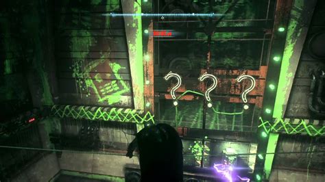 Arkham knight on the playstation 4,. RIDDLER TROPHY BLEAKE ISLAND WATCH YOUR HEAD