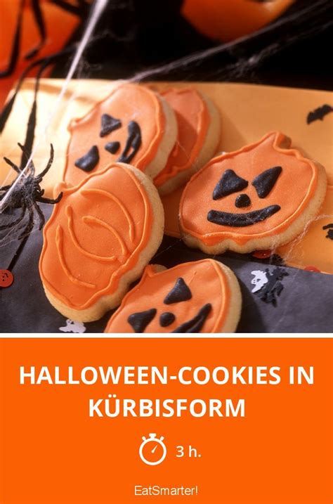 Dieser pinnwand folgen 166219 nutzer auf pinterest. Halloween-Cookies in Kürbisform | Rezept | Halloween ...